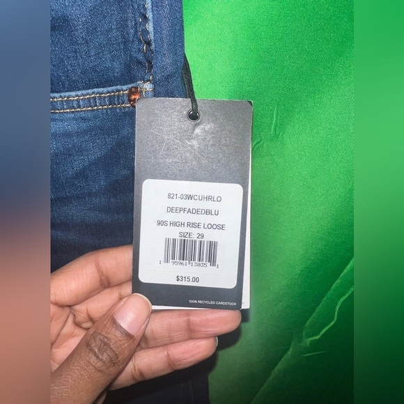 NWT Re/Done 90s High Rise Loose Straight Leg Jeans size 29 - Picture 5 of 7